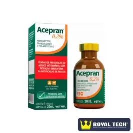 ACEPROMAZINA (ACEPRAN 0.2%) 2MG/ML (20ML) 1FRASCO (VETNIL)