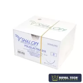 POLIGLACTINA 910 (0) 3.5CM – 1/2 CIL – 70CM (SHALON)