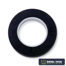 ROLO DE FITA (PRETO) 6.35MM 1UN (KEYSURGICAL)