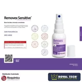 REMOVEX SENSITIVE (REMOÇÃO ESPARADRAPO) (30ML) 1FRASCO (RIOQUÍMICA)