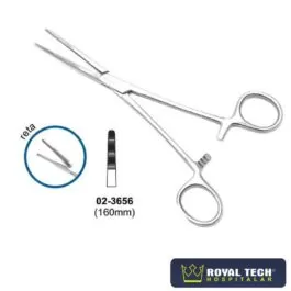 PINÇA CRILE RETA 16CM (VITALGOLD)