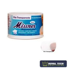 FITA MICROPERFURADA TRANSPARENTE (2.5CMX4.5M) 1UN (MISSNER)