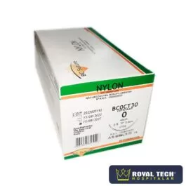 NYLON (0) 3.0CM – 3/8 TRG – 45CM (BC SUTURE)