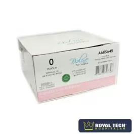 ALGODÃO COM POLIÉSTER (0) SEM AGULHA – 45CM – 15UN (BIOLINE)