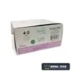 PGLA40CT19IES3 - POLIGLACTINA 910 (4-0) 1.9CM - 38 CORT - 70CM (BIOLINE)