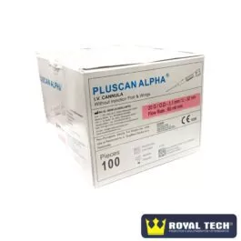 CATETER IV PERIF. (PLUSCAN ALPHA) 20GX32MM (PTFE-TEFLON-72H) 1UN (SALMED)