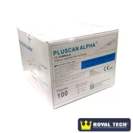 CATETER IV PERIF. (PLUSCAN ALPHA) 22GX25MM (PTFE-TEFLON-72H) 1UN (SALMED)