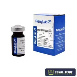 CORANTE AZUL DE METILENO (0.5%) 5MGML (6ML) CX12UN (RENYLAB)