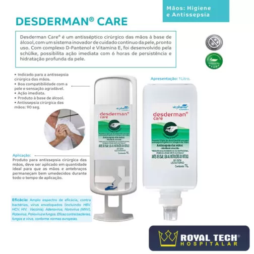 DISPENSER DESDERMAN CARE 1L (AUTOMÁTICO) 1UN (VICPHARMA)