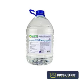 ÁGUA PARA AUTOCLAVE DEIONIZADA (5L) 1GALÃO (ASFER)