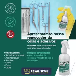 RIOVEX SPRAY (REMOVEDOR DE COLAS) (250ML) 1FRASCO (RIOQUIMICA)